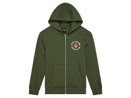 DEUS HOODIE BASTO ZIP<br>Kaki