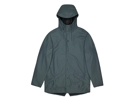 RAINS LONG JACKET W3<br>Gris