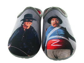 LA MAISON DE L ESPADRILLE Z100 8 ZORRO<br>Gris