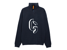 GERTRUDE LEWIS PULL<br>Bleu Marine