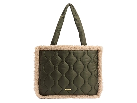 BARBOUR TOTE BAG MARNIE<br>Kaki
