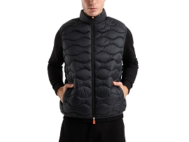 SAVE THE DUCK GILET TIDE<br>Noir