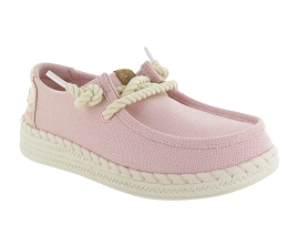 HEY DUDE WENDY ESPADRILLE HIBISCUS<br>Rose