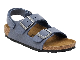 BIRKENSTOCK MILANO AS KIDS<br>Synthetique Bleu 