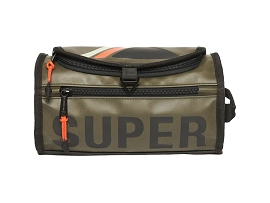 SUPERDRY TARP WASH BAG<br>Kaki