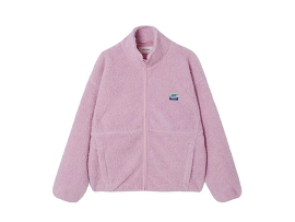 HC.SHEAR02 VESTE AMPLE HOK16C:POLYESTER/Rose/