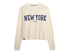 SUPERDRY SWEAT W6012035A<br>Blanc