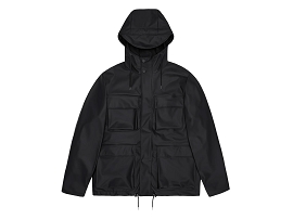 RAINS SUVA HARDSHELL<br>Textile Noir 