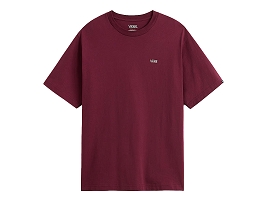 VANS T SHIRT LEFT CHEST II<br>Bordeaux
