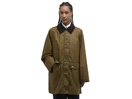 BARBOUR VESTE WREN WAX<br>Kaki