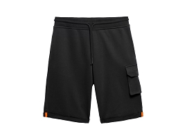 AQUA METALLIC SHORT IVAR:Coton/Noir/