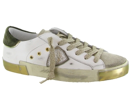 PHILIPPE MODEL PRSX LOW WOMAN<br>Blanc