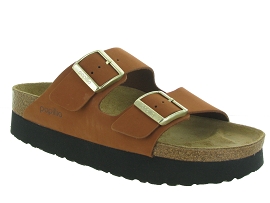 BIRKENSTOCK ARIZONA PLATEFORM<br>Camel