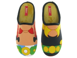 LA MAISON DE L ESPADRILLE A16H ASTERIX<br>Noir