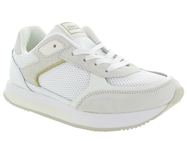 TOMMY HILFIGER ESSENTIAL ELEVATED RUNNER<br>Blanc