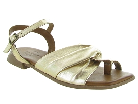303503L POWER JAMS CAMELIA:Cuir laminé/Or/