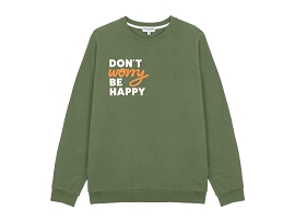 FRENCH DISORDER SWEAT CLYDE DONT WORRY<br>Vert