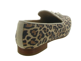 Mocassins Femme Pedro Miralles Taille 40 - Argentés Avec Glands - Occasion Très Bon état