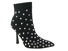 KARL LAGERFELD PANDARA EMBRO ANKLE BOOT<br>Noir