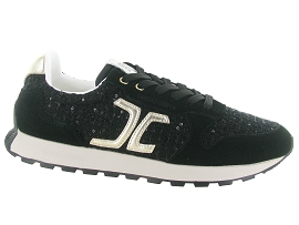 PHOEBE METALLISEE PLUME 5:Nubuck/Noir/