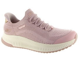 SKECHERS FOOTWEAR 117743 BOB SQUAD DIRE STEP SLIP INS<br>Rose