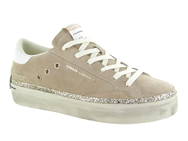 CRIME LONDON BASKET DISTRESS 29054<br>Beige