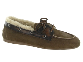 POSA BOAT LOAFER BRUSHED<br>Gris