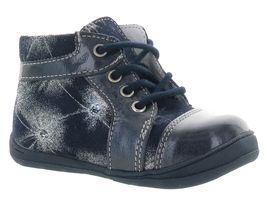 PROSID AVE:Cuir laminé/Bleu Marine/