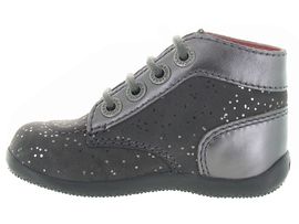 Chaussures Chaussures Onlinekickers Pre Marche Du 16 Au 23 Bonbon Metallique Gris Bebe Fille