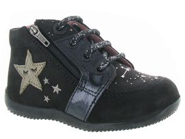 COCOON BOY FOURRE DINO BOUSTAR:Nubuck/Noir/Noir