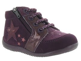 HARMONY PEAU BOUSTAR:Nubuck/Violet/