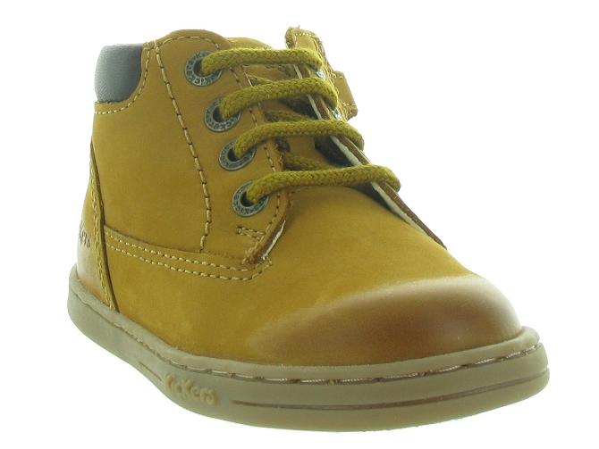 KICKERS TACKLAND<br>Cuir Jaune Jaune