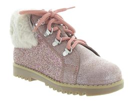 06178 GORETEX 8378 FOURREE:Cuir laminé/Rose/Rose