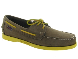 SEBAGO DOCKSIDES PORTLAND NUBUCK<br>Marron