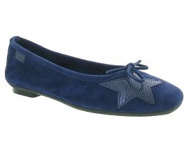 MA1009 HELLO PEAU:Nubuck/Bleu/
