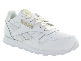 REEBOK CL LEATHER<br>Cuir Blanc Blanc