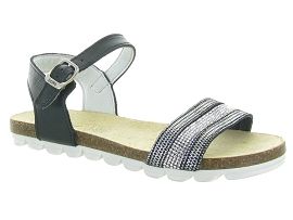 MADRID MAGIC SNAKE EPINETTE:Cuir/Noir/Noir