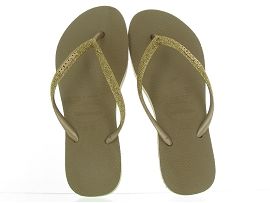 68695 SLIM FLATFORM GLITTER:Synthetique/Gris/