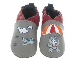 BOUBA EASY CO HAPPY WOLF:Cuir/Gris/