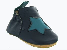 FRANIA BLUBLU ETOILE:Cuir/Bleu/