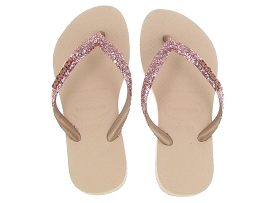 HAVAIANAS KIDS  GLITTER<br>Rose