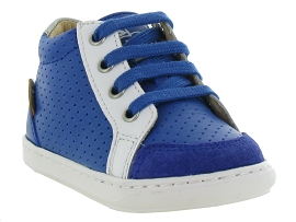 SHOO POM BOUBA ZIP BOX<br>Nubuck Bleu Bleu royal