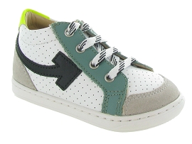STAN SMITH CADETS VELCRO BOUBA  SCRATCH ARROW:Cuir/Blanc/Blanc