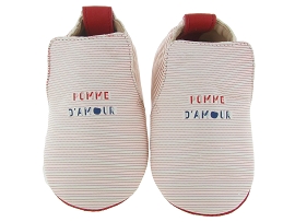9528 BLUBLU AMOUR:Cuir/Rouge/