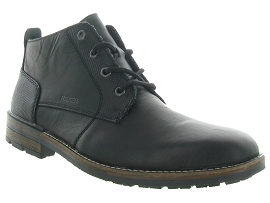 RIEKER B1322<br>Cuir Noir Noir