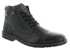 RIEKER F1311<br>Cuir Gris Anthracite