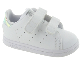 ADIDAS STAN SMITH VELCRO<br>Argent