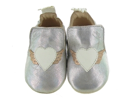 Chaussons Robeez bleu marine fille - PRETTY SWAN - 78321