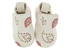 5461 BLUBLU LOTUS:Cuir/Beige/Beige