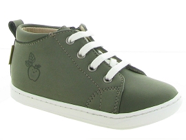 SHOO POM BOUBA VEG<br>Nubuck Vert Kaki